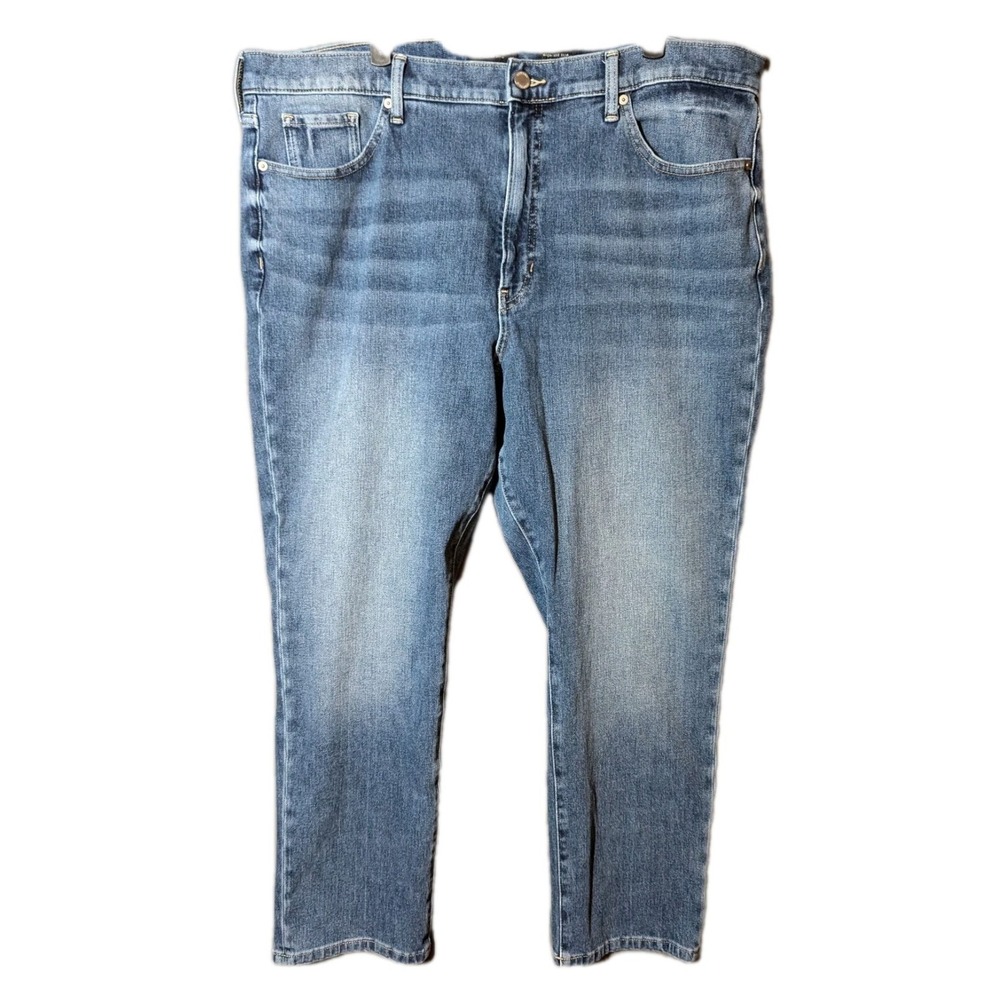 Banana Republic Women's Premium Plus Size Jeans 35 High Rise Slim Stretch Denim‎